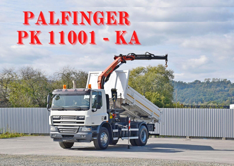 DAF CF 75.310 Kipper 4,30 m* KRAN * TOPZUSTAND - Istovarivač: slika 1 DAF CF 75.310 Kipper 4,30 m* KRAN * TOPZUSTAND - Istovarivač: slika 1