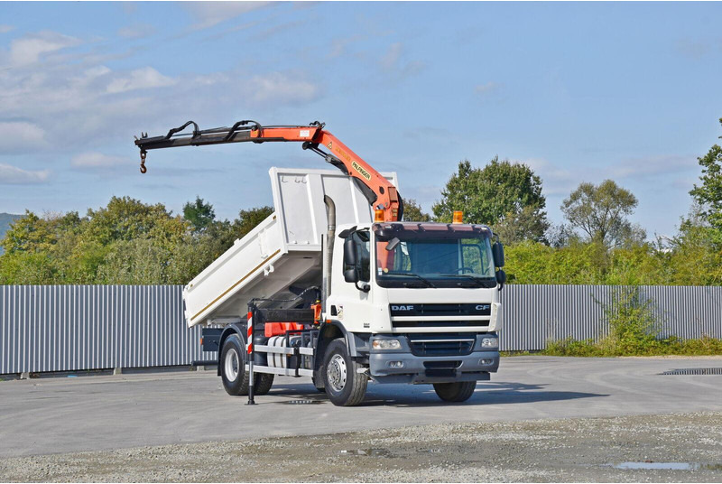 DAF CF 75.310 Kipper 4,30 m* KRAN * TOPZUSTAND - Istovarivač: slika 2 DAF CF 75.310 Kipper 4,30 m* KRAN * TOPZUSTAND - Istovarivač: slika 2