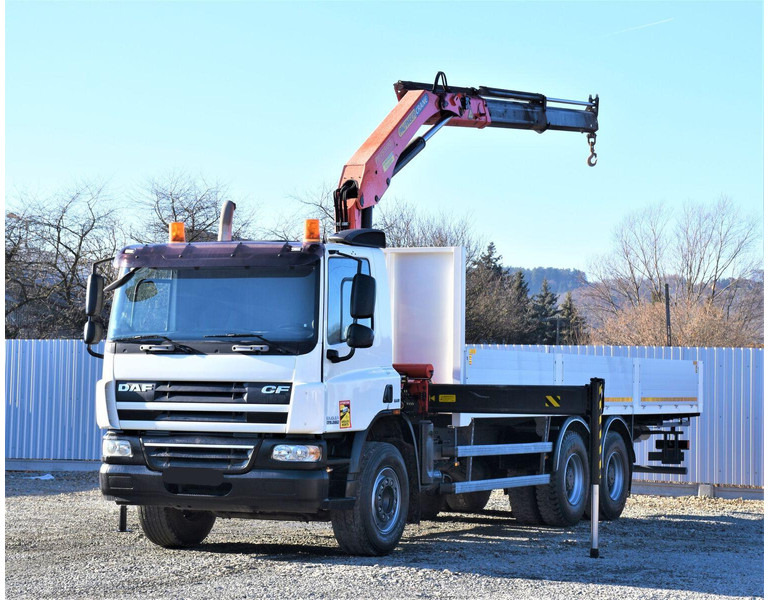 DAF CF 75.360 - Kamion sa tovarnim sandukom, Kamion sa dizalicom: slika 2 DAF CF 75.360 - Kamion sa tovarnim sandukom, Kamion sa dizalicom: slika 2