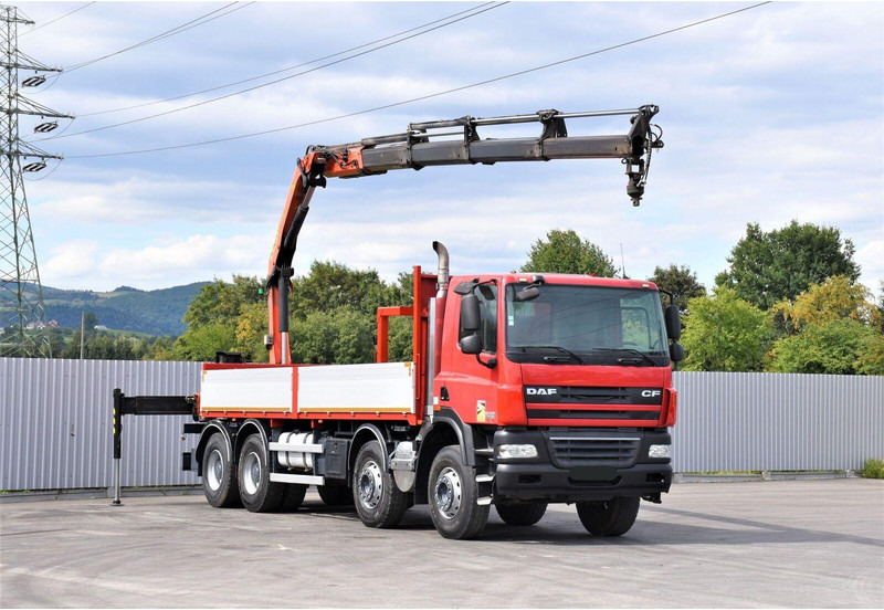 DAF CF 85.410 - Kamion sa tovarnim sandukom, Kamion sa dizalicom: slika 2 DAF CF 85.410 - Kamion sa tovarnim sandukom, Kamion sa dizalicom: slika 2