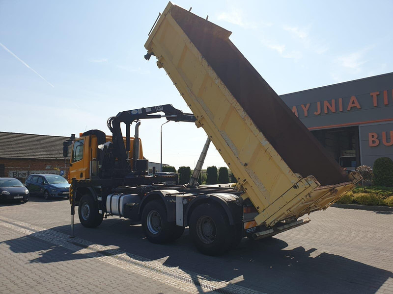 DAF CF GINAF X3335 S 6x6 DUMP TRUCK+HDS ATLAS 1460 HYDROBORD - Istovarivač, Kamion sa dizalicom: slika 3 DAF CF GINAF X3335 S 6x6 DUMP TRUCK+HDS ATLAS 1460 HYDROBORD - Istovarivač, Kamion sa dizalicom: slika 3