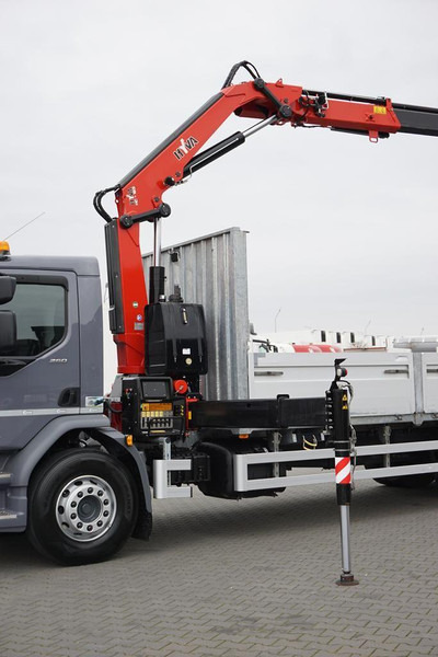 Kamion sa tovarnim sandukom, Kamion sa dizalicom DAF LF / 260 / ACC / SKRZYNIOWY + HDS / HYVA HC-183 / PILOT / ROTATO: slika 15