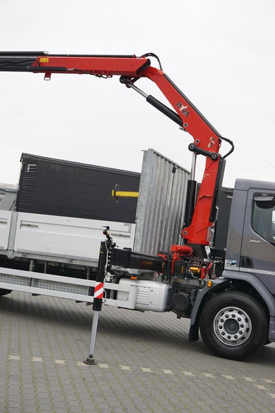 Kamion sa tovarnim sandukom, Kamion sa dizalicom DAF LF / 260 / ACC / SKRZYNIOWY + HDS / HYVA HC-183 / PILOT / ROTATO: slika 16