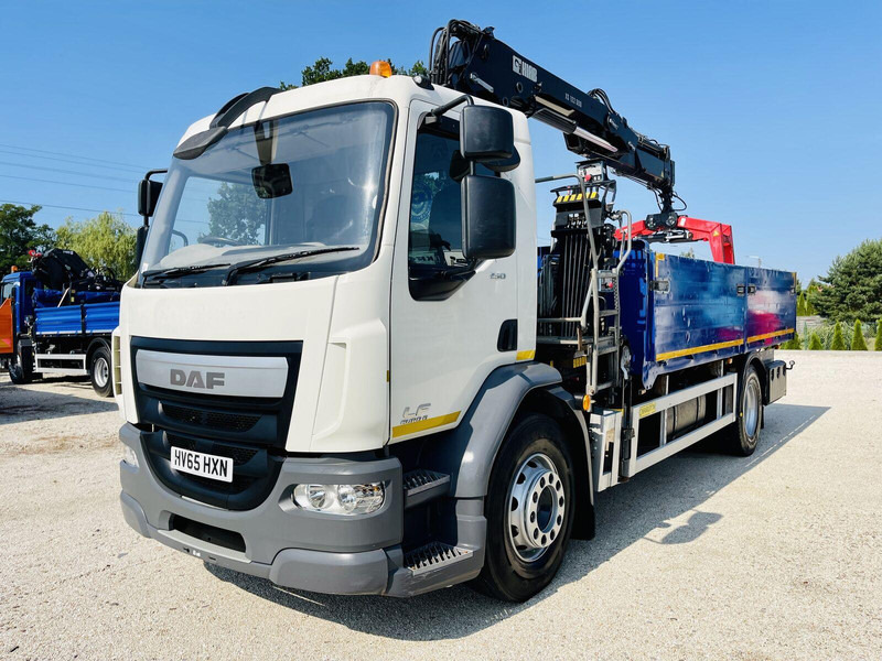 Kamion sa tovarnim sandukom, Kamion sa dizalicom DAF LF CF 250 Right Handed: slika 13