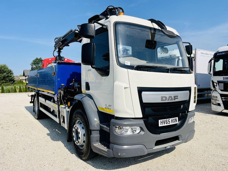 Kamion sa tovarnim sandukom, Kamion sa dizalicom DAF LF CF 250 Right Handed: slika 12