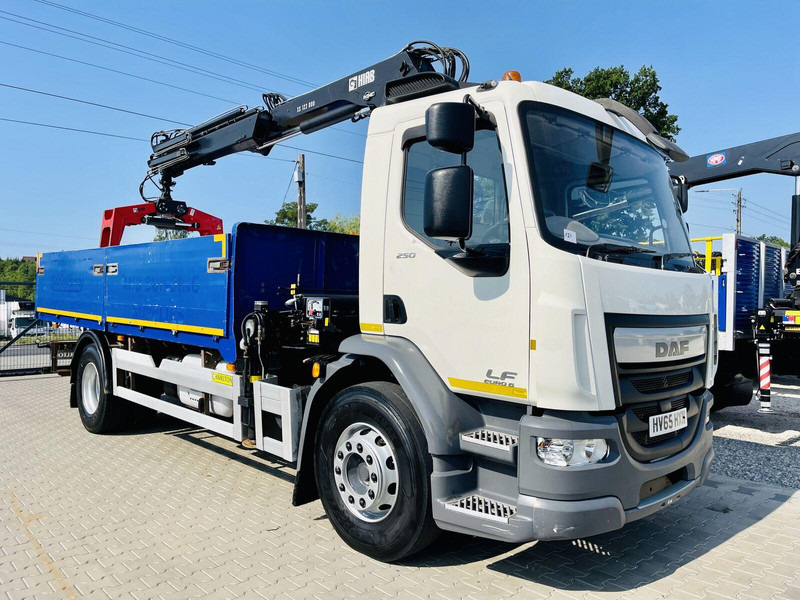 Kamion sa tovarnim sandukom, Kamion sa dizalicom DAF LF CF 250 Right Handed: slika 20