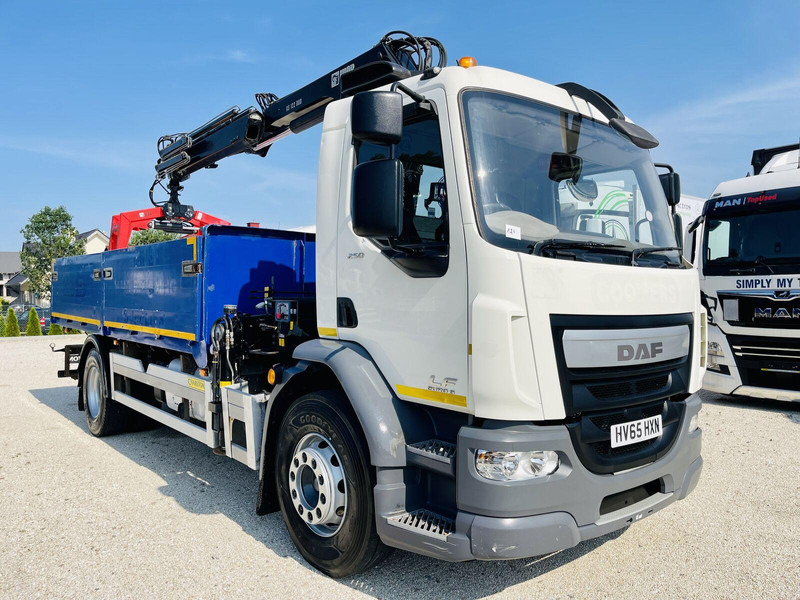 Kamion sa tovarnim sandukom, Kamion sa dizalicom DAF LF CF 250 Right Handed: slika 11