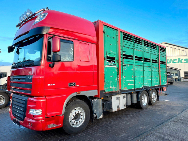 DAF XF 105.460 2-Stock Finkl Viehaufbau / Lenkachs - Kamion za prevoz stoke: slika 2 DAF XF 105.460 2-Stock Finkl Viehaufbau / Lenkachs - Kamion za prevoz stoke: slika 2