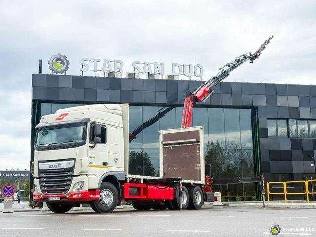 DAF XF 440 6x2 Fassi F365 FLY JIBCranePallet Grippe - Kamion sa tovarnim sandukom, Kamion sa dizalicom: slika 1 DAF XF 440 6x2 Fassi F365 FLY JIBCranePallet Grippe - Kamion sa tovarnim sandukom, Kamion sa dizalicom: slika 1