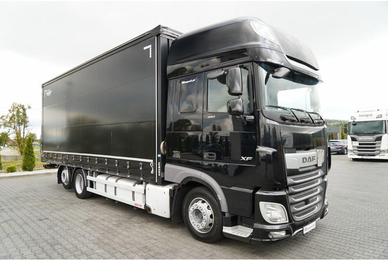 DAF XF 480 / SOLÓWKA / 6X2 / MEGA / OŚ PODNOSZONA / I-PARK COOL / 20 - Kamion sa ceradom: slika 2 DAF XF 480 / SOLÓWKA / 6X2 / MEGA / OŚ PODNOSZONA / I-PARK COOL / 20 - Kamion sa ceradom: slika 2