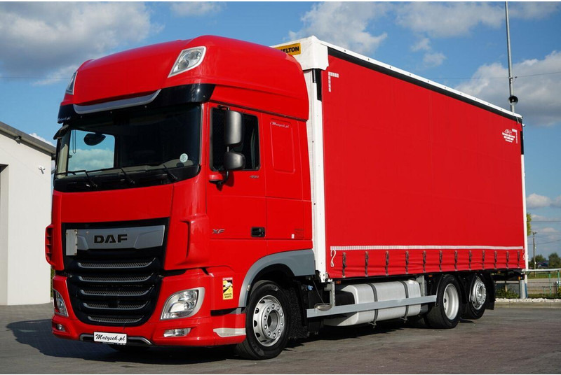 DAF XF 480 / SOLÓWKA / SSC / 6X2 / OŚ PODNOSZONA / WIELTON / PRZEJAZ - Kamion sa ceradom: slika 1 DAF XF 480 / SOLÓWKA / SSC / 6X2 / OŚ PODNOSZONA / WIELTON / PRZEJAZ - Kamion sa ceradom: slika 1