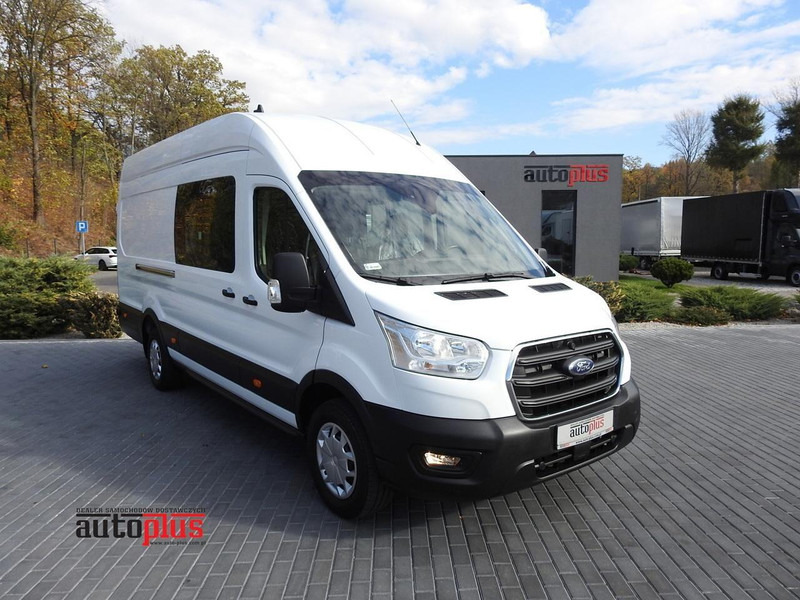 Ford TRANSIT FURGON BRYGADÓWKA 6 MIEJSCA TEMPOMAT KLIMATYZACJA LEDY - Minibus, Putnički kombi: slika 1 Ford TRANSIT FURGON BRYGADÓWKA 6 MIEJSCA TEMPOMAT KLIMATYZACJA LEDY - Minibus, Putnički kombi: slika 1