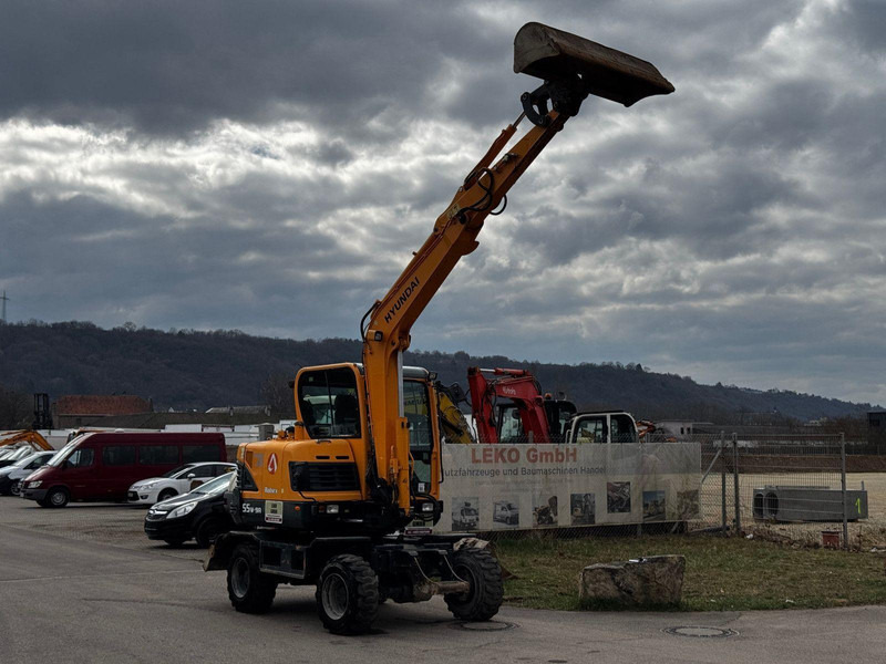 Hyundai Robex 55W-9A - Bager točkaš: slika 2 Hyundai Robex 55W-9A - Bager točkaš: slika 2
