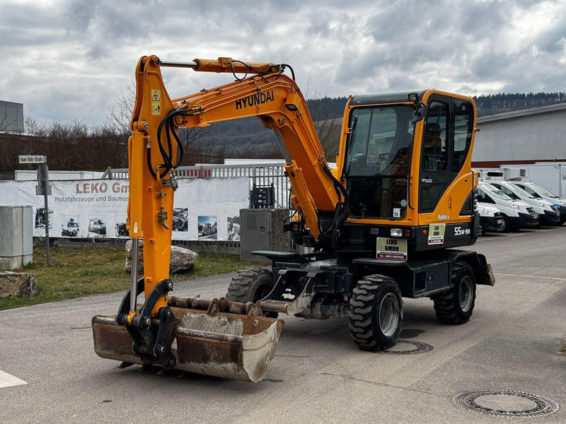 Hyundai Robex 55W-9A - Bager točkaš: slika 5 Hyundai Robex 55W-9A - Bager točkaš: slika 5