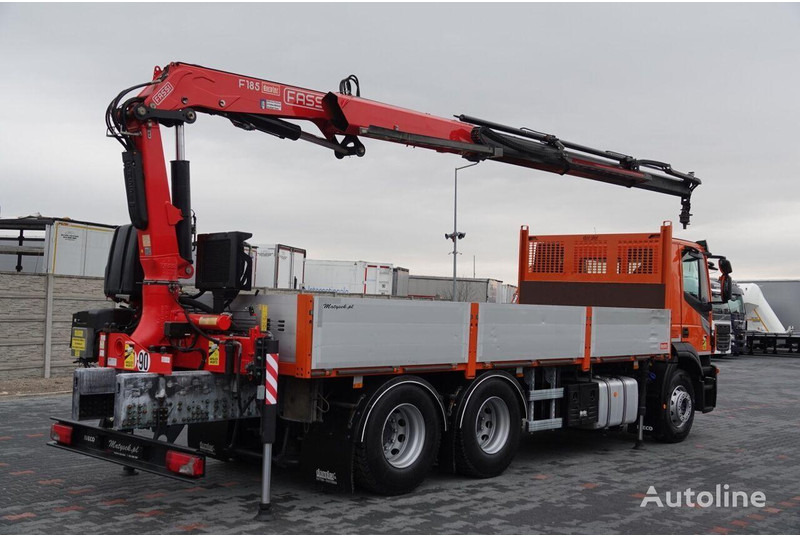 Iveco 420 Flatbed + crane FASSI 185 6x2 - Kamion sa tovarnim sandukom, Kamion sa dizalicom: slika 5 Iveco 420 Flatbed + crane FASSI 185 6x2 - Kamion sa tovarnim sandukom, Kamion sa dizalicom: slika 5