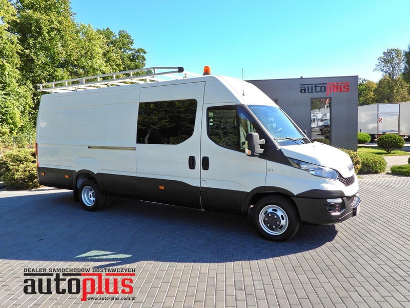 Iveco DAILY 35C17 FURGON BRYGADÓWKA 6 MIEJSC TEMPOMAT BLIŹNIACZE KOŁA - Dostavno vozilo sa zatvorenim sandukom: slika 1 Iveco DAILY 35C17 FURGON BRYGADÓWKA 6 MIEJSC TEMPOMAT BLIŹNIACZE KOŁA - Dostavno vozilo sa zatvorenim sandukom: slika 1