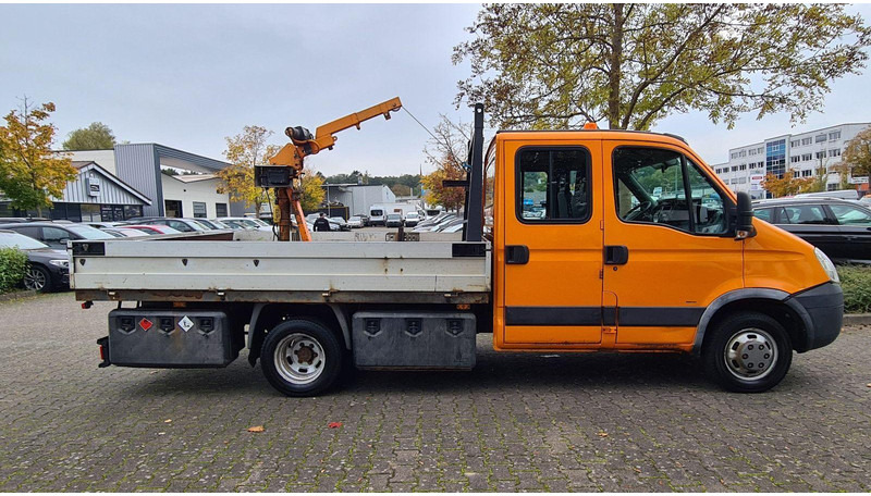 Iveco Daily 50C15 Doka Flatbed + Crane Hummel GSK 500 - Kamion sa tovarnim sandukom, Kamion sa dizalicom: slika 4 Iveco Daily 50C15 Doka Flatbed + Crane Hummel GSK 500 - Kamion sa tovarnim sandukom, Kamion sa dizalicom: slika 4
