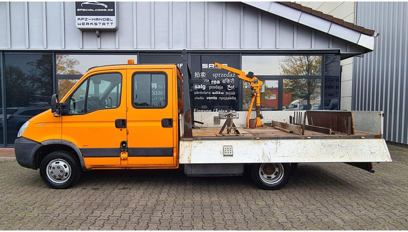 Iveco Daily 50C15 Doka Flatbed + Crane Hummel GSK 500 - Kamion sa tovarnim sandukom, Kamion sa dizalicom: slika 3 Iveco Daily 50C15 Doka Flatbed + Crane Hummel GSK 500 - Kamion sa tovarnim sandukom, Kamion sa dizalicom: slika 3