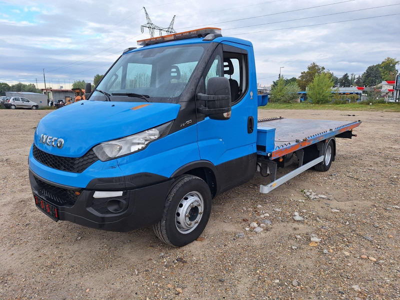 Iveco Daily 72-150 - hydro platform + winch - car transporter - Kamion za prevoz automobila: slika 1 Iveco Daily 72-150 - hydro platform + winch - car transporter - Kamion za prevoz automobila: slika 1