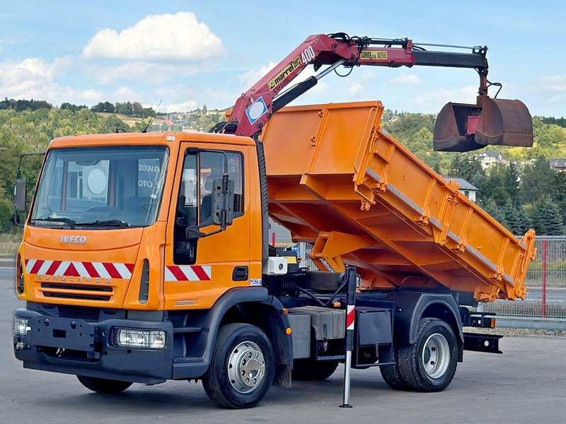 Iveco EUROCARGO 120E18 * HMF 403 K1 * TOPZUSTAND - Istovarivač, Kamion sa dizalicom: slika 2 Iveco EUROCARGO 120E18 * HMF 403 K1 * TOPZUSTAND - Istovarivač, Kamion sa dizalicom: slika 2