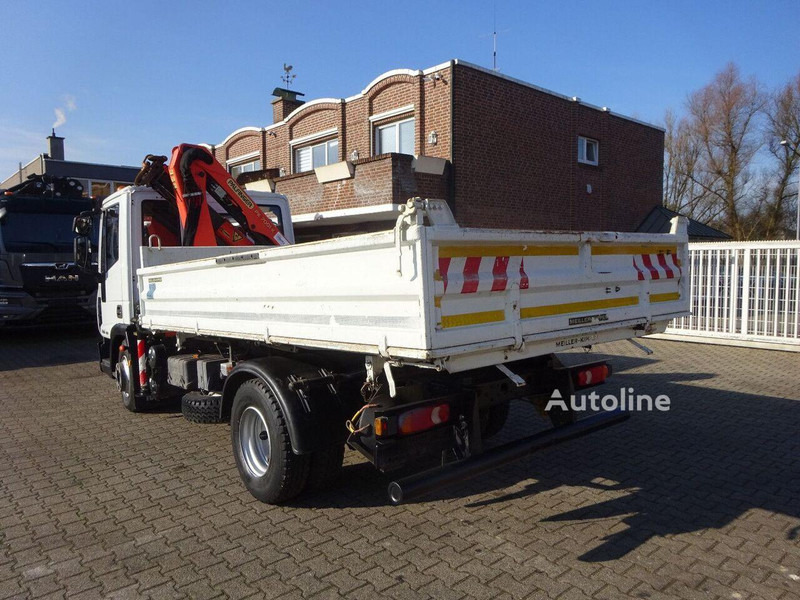 Istovarivač, Kamion sa dizalicom Iveco ML75E18K - 3 way tipper+crane: slika 9