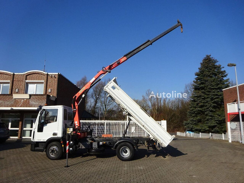Iveco ML75E18K - 3 way tipper+crane - Istovarivač, Kamion sa dizalicom: slika 2 Iveco ML75E18K - 3 way tipper+crane - Istovarivač, Kamion sa dizalicom: slika 2