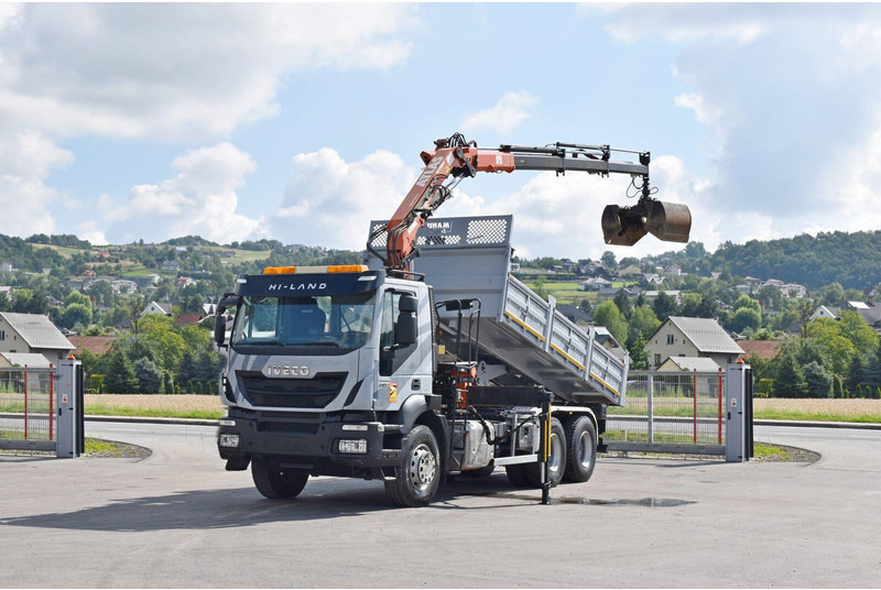 Iveco TRAKKER 410 - Istovarivač, Kamion sa dizalicom: slika 2 Iveco TRAKKER 410 - Istovarivač, Kamion sa dizalicom: slika 2