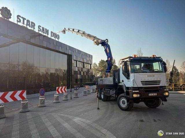 Iveco TRAKKER 450 6x6 PM41S FLY JIB Crane Kipper - Kamion sa tovarnim sandukom, Kamion sa dizalicom: slika 3 Iveco TRAKKER 450 6x6 PM41S FLY JIB Crane Kipper - Kamion sa tovarnim sandukom, Kamion sa dizalicom: slika 3