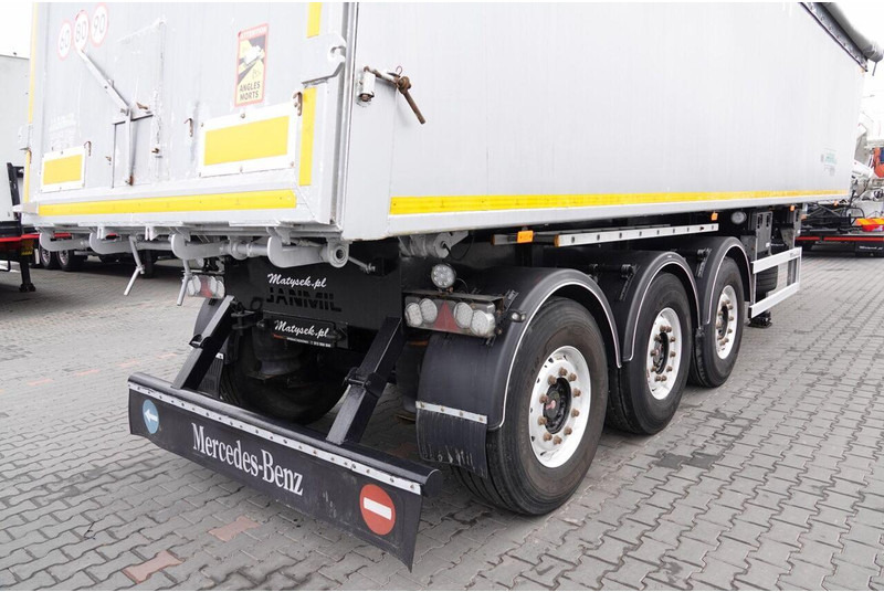 Poluprikolica istovarivača Janmil WYWROTKA / 42 m3 / TYŁ KLAPA / SAF / OŚ PODNOSZONA / ALUFELGI /: slika 12