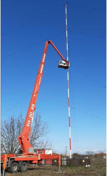 Kamion, Kamion sa dizalicom MAN TGA 26.350 6x4 Emelőkosaras 53m: slika 7