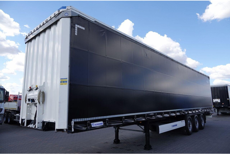 Krone FIRANKA / STANDARD / OPONY 100% / DACH PODNOSZONY / OŚ PODNOSZON - Poluprikolica sa ceradom: slika 3 Krone FIRANKA / STANDARD / OPONY 100% / DACH PODNOSZONY / OŚ PODNOSZON - Poluprikolica sa ceradom: slika 3