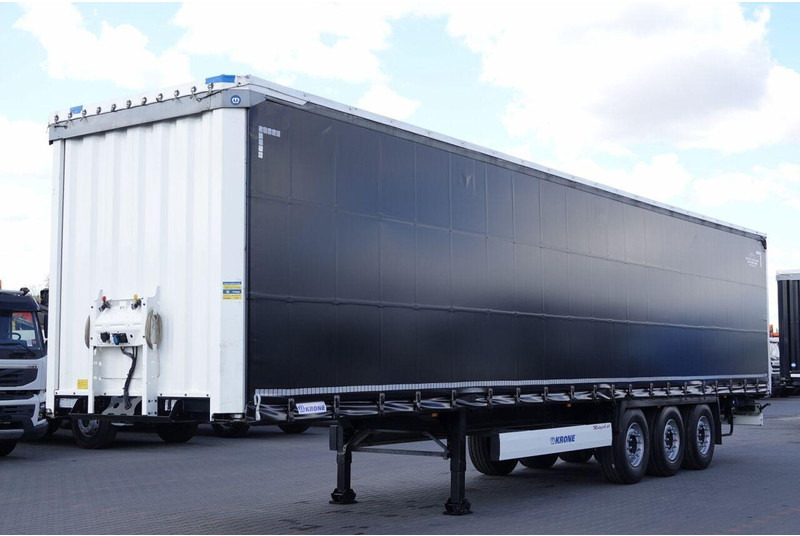 Krone FIRANKA / STANDARD / OPONY 100% / DACH PODNOSZONY / OŚ PODNOSZON - Poluprikolica sa ceradom: slika 2 Krone FIRANKA / STANDARD / OPONY 100% / DACH PODNOSZONY / OŚ PODNOSZON - Poluprikolica sa ceradom: slika 2