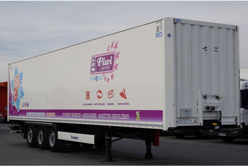 Krone KONTENER / KOFFER / 2021 ROK / OS PODNOSZONA - Poluprikolica sa zatvorenim sandukom: slika 1 Krone KONTENER / KOFFER / 2021 ROK / OS PODNOSZONA - Poluprikolica sa zatvorenim sandukom: slika 1