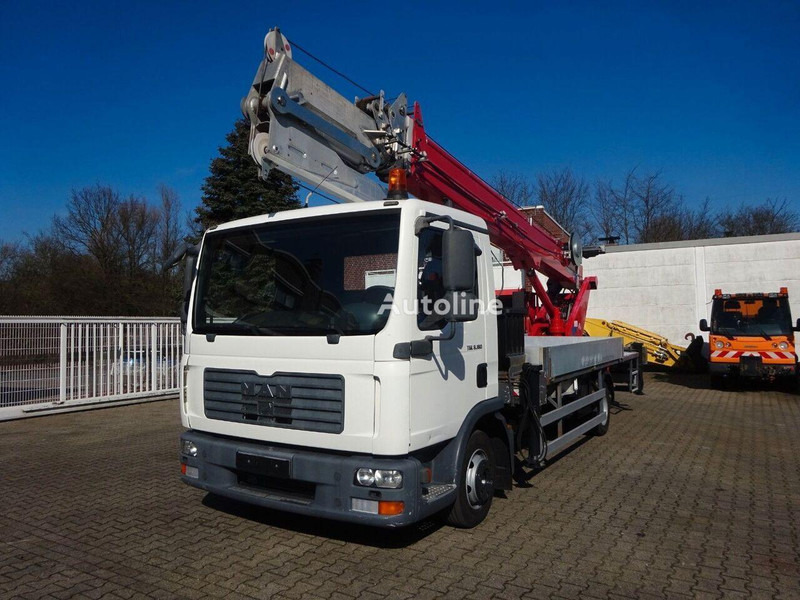 MAN 8.180 TGL - Flatbed+crane - Kamion sa tovarnim sandukom, Kamion sa dizalicom: slika 3 MAN 8.180 TGL - Flatbed+crane - Kamion sa tovarnim sandukom, Kamion sa dizalicom: slika 3