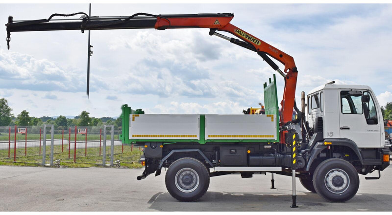 MAN LE 18.280 Kipper 3,70 m + PK 9501 /4x4 - Istovarivač, Kamion sa dizalicom: slika 5 MAN LE 18.280 Kipper 3,70 m + PK 9501 /4x4 - Istovarivač, Kamion sa dizalicom: slika 5