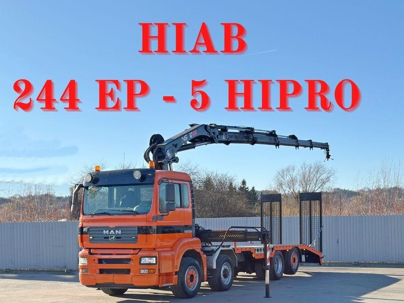 MAN TGA 35.480 / HIAB 244 EP - 5 HIPRO - Šlep vozilo: slika 1 MAN TGA 35.480 / HIAB 244 EP - 5 HIPRO - Šlep vozilo: slika 1