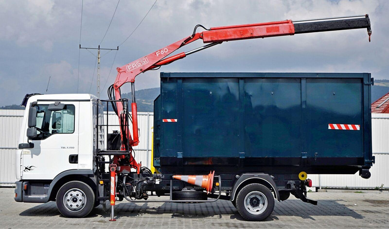MAN TGL 7.150 + FASSI F60 * TOPZUSTAND - Istovarivač, Kamion sa dizalicom: slika 5 MAN TGL 7.150 + FASSI F60 * TOPZUSTAND - Istovarivač, Kamion sa dizalicom: slika 5