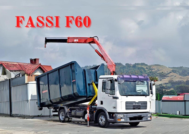 MAN TGL 7.150 + FASSI F60 * TOPZUSTAND - Istovarivač, Kamion sa dizalicom: slika 1 MAN TGL 7.150 + FASSI F60 * TOPZUSTAND - Istovarivač, Kamion sa dizalicom: slika 1