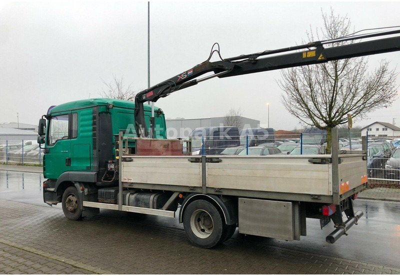 MAN TGL 8.180 Flatbed + Crane Hiab 055 - Kamion sa tovarnim sandukom, Kamion sa dizalicom: slika 3 MAN TGL 8.180 Flatbed + Crane Hiab 055 - Kamion sa tovarnim sandukom, Kamion sa dizalicom: slika 3