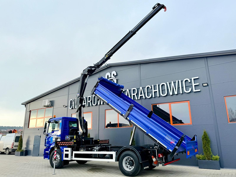 MAN TGM 18.250 wywrotka 3 - stronna + żuraw HDS HMF - Istovarivač, Kamion sa dizalicom: slika 3 MAN TGM 18.250 wywrotka 3 - stronna + żuraw HDS HMF - Istovarivač, Kamion sa dizalicom: slika 3