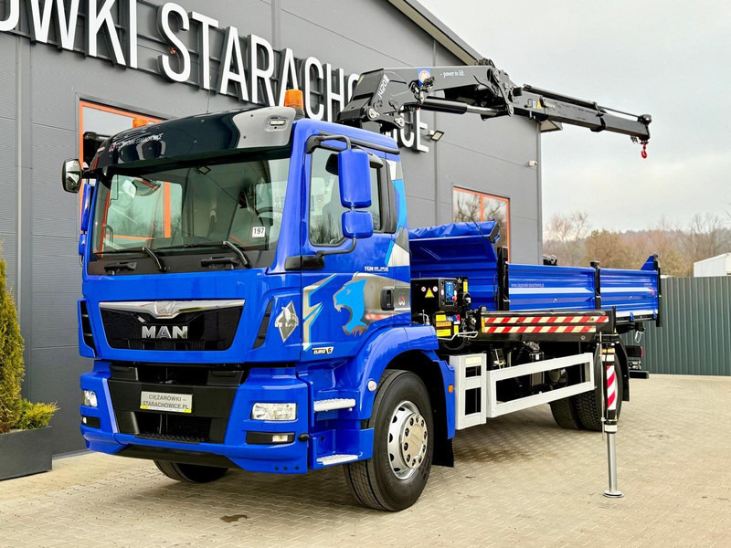 MAN TGM 18.250 wywrotka 3 - stronna + żuraw HDS HMF - Istovarivač, Kamion sa dizalicom: slika 4 MAN TGM 18.250 wywrotka 3 - stronna + żuraw HDS HMF - Istovarivač, Kamion sa dizalicom: slika 4