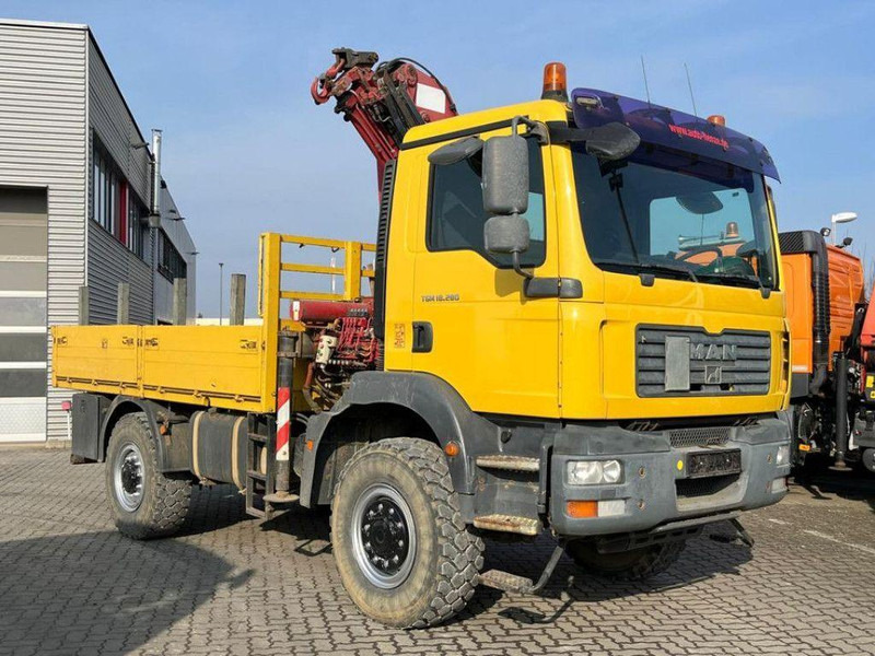 MAN TGM 18.280 4x4 Crane Tirre Euro 131 - Kamion sa tovarnim sandukom, Kamion sa dizalicom: slika 2 MAN TGM 18.280 4x4 Crane Tirre Euro 131 - Kamion sa tovarnim sandukom, Kamion sa dizalicom: slika 2