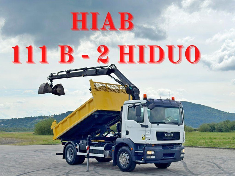 MAN TGM 18.340* KIPPER 4,05m * HIAB 111 B-2 HIDUO/FUNK - Istovarivač, Kamion sa dizalicom: slika 1 MAN TGM 18.340* KIPPER 4,05m * HIAB 111 B-2 HIDUO/FUNK - Istovarivač, Kamion sa dizalicom: slika 1