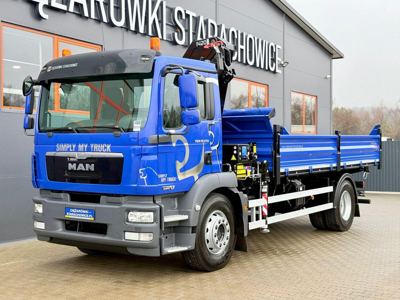 MAN TGM TGL TGS 18.250 // wywrotka 3-S + HDS HMF 1420 - K2 // bu - Istovarivač, Kamion sa dizalicom: slika 2 MAN TGM TGL TGS 18.250 // wywrotka 3-S + HDS HMF 1420 - K2 // bu - Istovarivač, Kamion sa dizalicom: slika 2