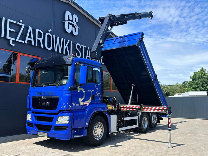 MAN TGM TGS TGX 26.360 // E5 // 6x2 6x4 // WYWROTKA 3-S // HMF 1420 - Istovarivač, Kamion sa dizalicom: slika 1 MAN TGM TGS TGX 26.360 // E5 // 6x2 6x4 // WYWROTKA 3-S // HMF 1420 - Istovarivač, Kamion sa dizalicom: slika 1