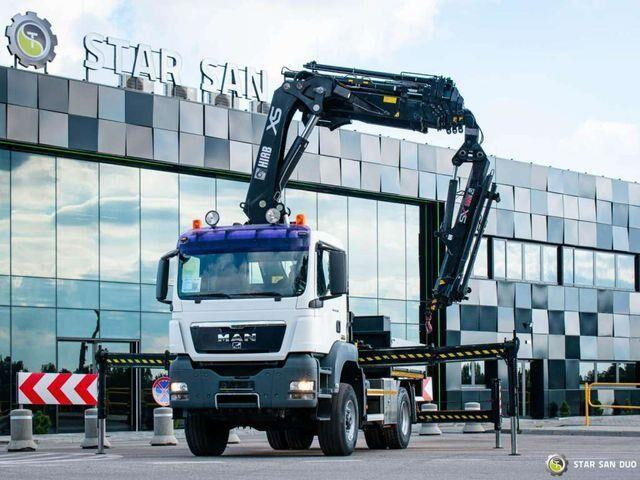 MAN TGS 18.360 4x4 HIAB 377-E6 XS Fly Jib Crane Kra - Kamion sa tovarnim sandukom, Kamion sa dizalicom: slika 2 MAN TGS 18.360 4x4 HIAB 377-E6 XS Fly Jib Crane Kra - Kamion sa tovarnim sandukom, Kamion sa dizalicom: slika 2