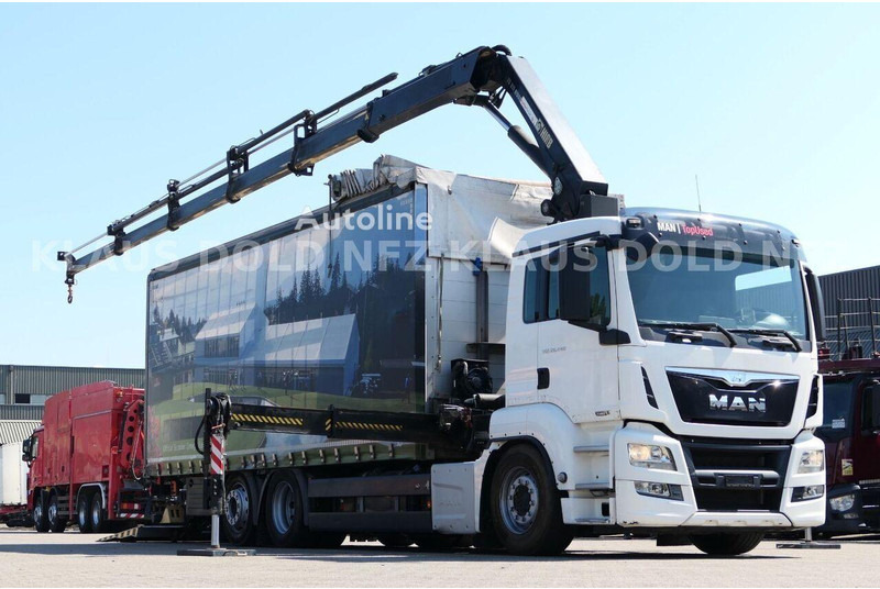 MAN TGS 22.440 - Curtain side+crane 6x2 - Kamion sa ceradom: slika 2 MAN TGS 22.440 - Curtain side+crane 6x2 - Kamion sa ceradom: slika 2