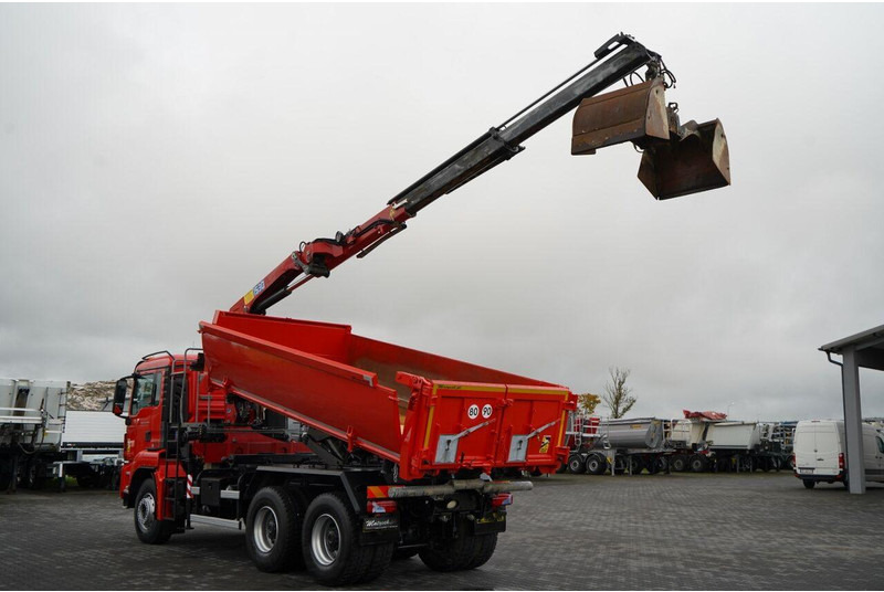 MAN TGS 26.400 / 6x4 / WYWROTKA 2 STRONNA + HDS HMF 1530 K2 / HYDR - Istovarivač, Kamion sa dizalicom: slika 3 MAN TGS 26.400 / 6x4 / WYWROTKA 2 STRONNA + HDS HMF 1530 K2 / HYDR - Istovarivač, Kamion sa dizalicom: slika 3