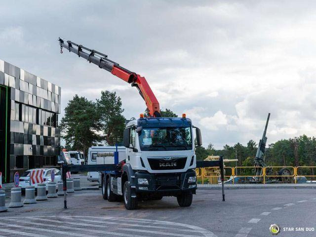 MAN TGS 26.400 6x6 PALFINGER PK 33002 EH Crane Kran - Kamion sa tovarnim sandukom, Kamion sa dizalicom: slika 3 MAN TGS 26.400 6x6 PALFINGER PK 33002 EH Crane Kran - Kamion sa tovarnim sandukom, Kamion sa dizalicom: slika 3