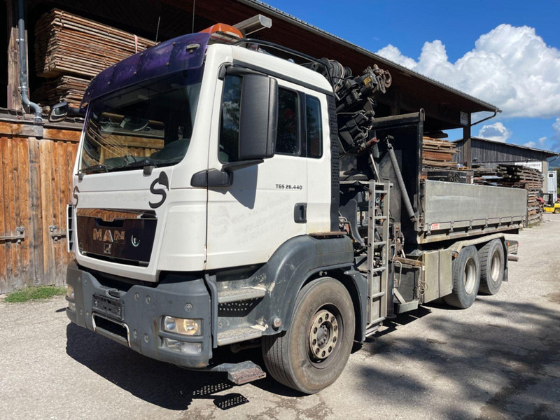 MAN TGS 26.440 6x4 Tipper + Crane Hiab 220 - 5 + RC - Istovarivač, Kamion sa dizalicom: slika 2 MAN TGS 26.440 6x4 Tipper + Crane Hiab 220 - 5 + RC - Istovarivač, Kamion sa dizalicom: slika 2